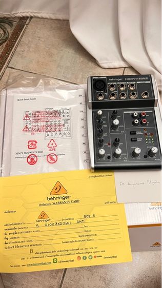 mixer behringer xenyx 502s รูปที่ 4