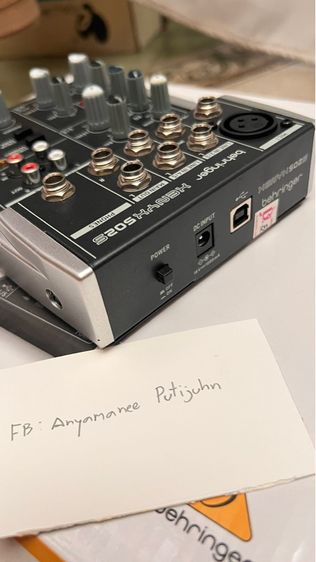 mixer behringer xenyx 502s รูปที่ 6
