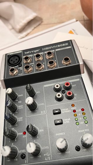 mixer behringer xenyx 502s รูปที่ 5