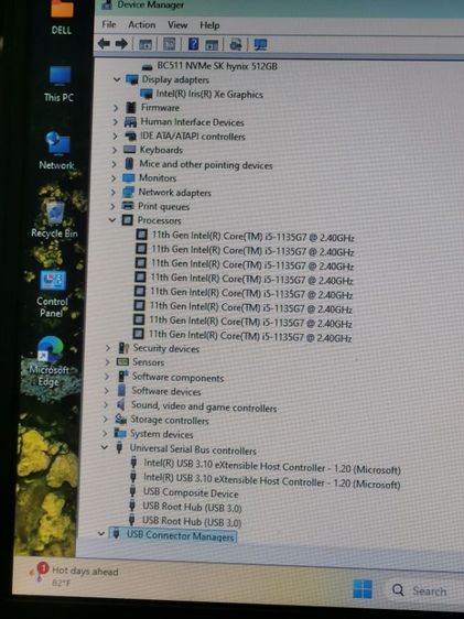 Dell3420 สภาพสวย 14นิ้ว i5 GeN11 1135G7 ตัวแรง M2 NVMe 512GB iris xe Ghraphic แรม 8GB แบตดูหนัง 4ชม รูปที่ 3
