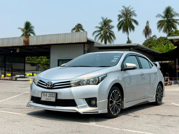 Toyota Altis 2014 1.6 G Sedan เบนซิน LPG เกียร์อัตโนมัติ บรอนซ์เงิน รูปที่ 2