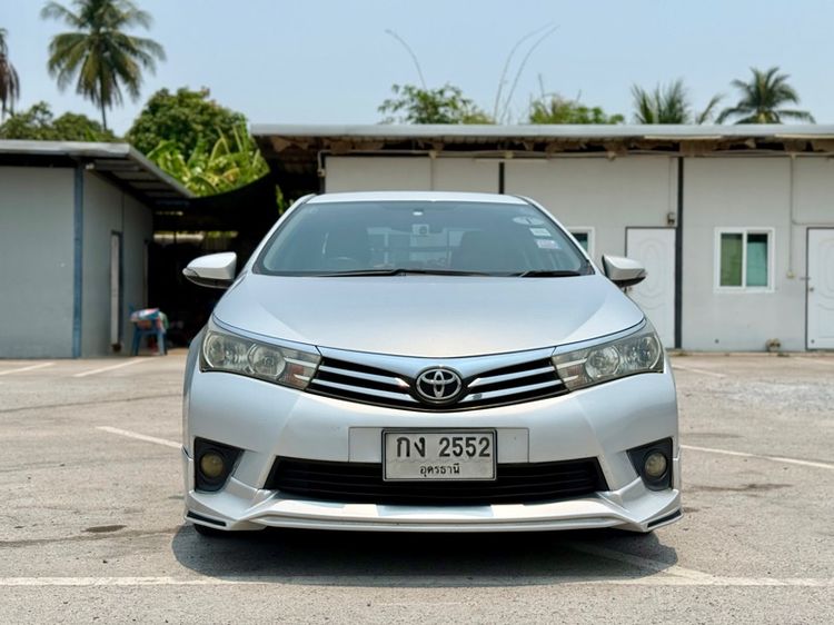 รถ Toyota Altis 1.6 G สี บรอนซ์เงิน