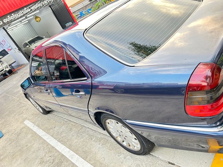 Mercedes-Benz C-Class 1994 C200 Sedan เบนซิน ไม่ติดแก๊ส เกียร์อัตโนมัติ น้ำเงิน รูปที่ 3