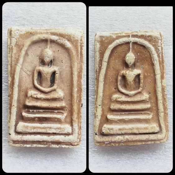 พระขุนแผนพลายคู่กรุบ้านกร่าง สมเด็จคะแนนคู่ สมเด็จสองหน้ากรุวังหน้า รูปที่ 9