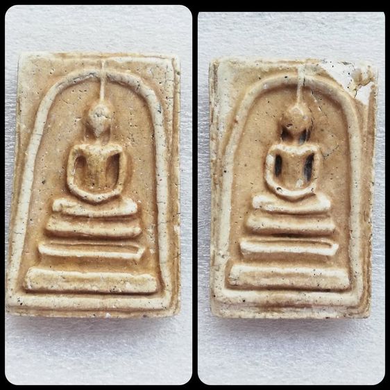 พระขุนแผนพลายคู่กรุบ้านกร่าง สมเด็จคะแนนคู่ สมเด็จสองหน้ากรุวังหน้า รูปที่ 6