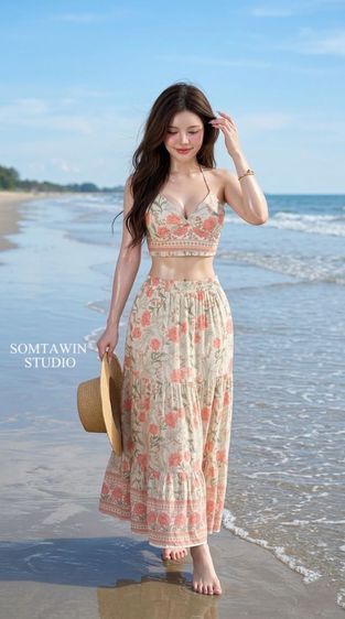 ชุดเซ็ทกระโปรงยาว รูปที่ 11