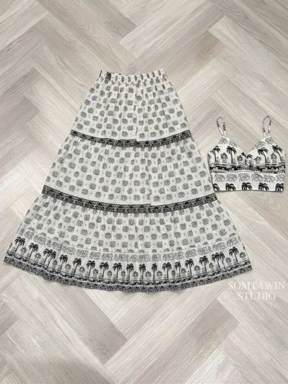 ชุดเซ็ทกระโปรงยาว รูปที่ 7