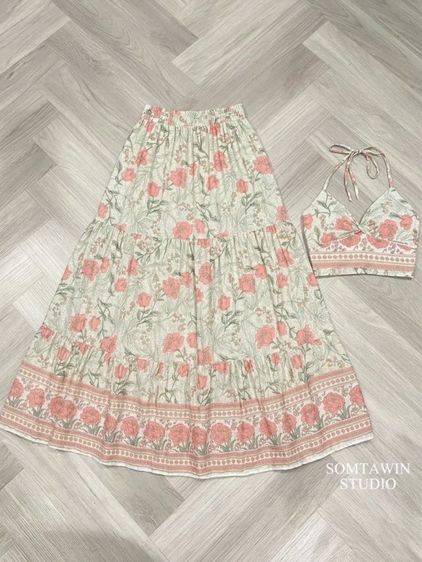 ชุดเซ็ทกระโปรงยาว รูปที่ 2