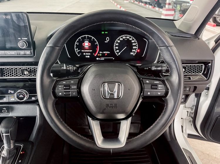 Honda Civic 2023 1.5 Turbo Sedan เบนซิน ไม่ติดแก๊ส เกียร์อัตโนมัติ ขาว รูปที่ 4