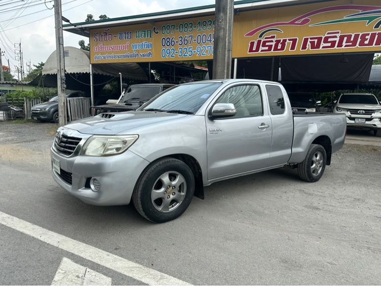 รถ Toyota Hilux Vigo Champ Smart Cab 2.5 G VNT สี เทา