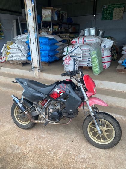 Kawasaki ksrตัวเก่าสีแดงดำปี2009