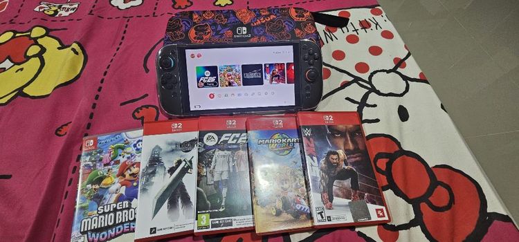 ขายnintindo switch2 รวมแผ่น5เกมคุ้มๆ