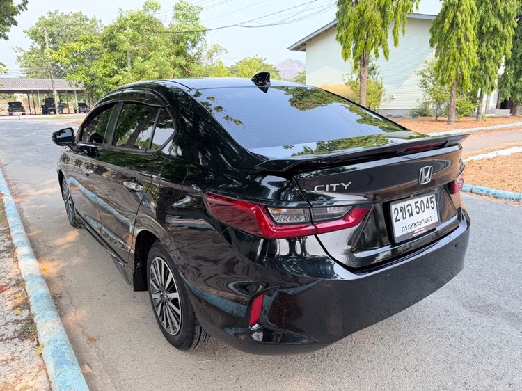 Honda City 2020 1.0 SV Sedan เบนซิน ไม่ติดแก๊ส เกียร์อัตโนมัติ ดำ รูปที่ 2