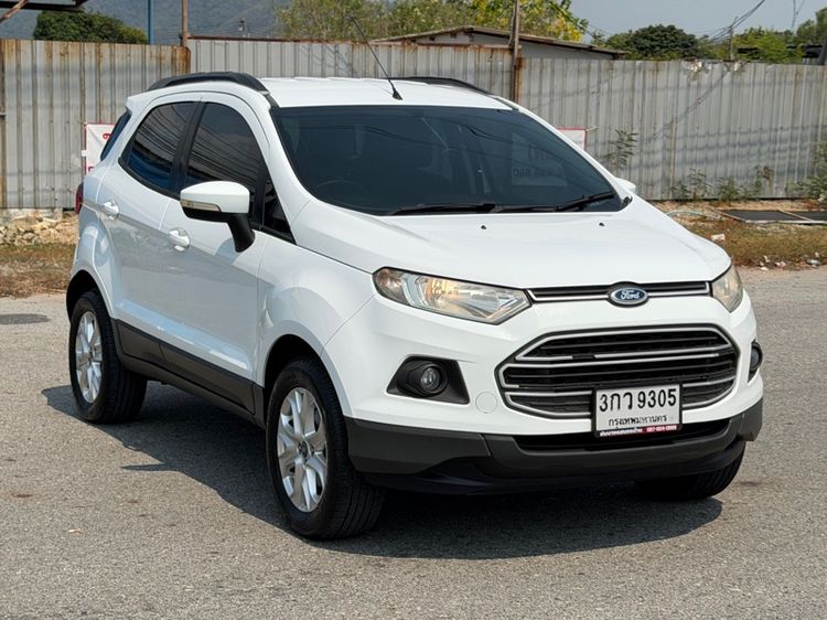Ford Ecosport 2014 1.5 Trend Sedan เบนซิน ไม่ติดแก๊ส เกียร์อัตโนมัติ ขาว รูปที่ 2