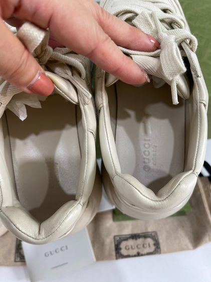 พร้อมส่ง 🔥Sale 15500🔥 เท Used very Like New ออกช็อปพารากอนปี 23 รองเท้า GucciSize 38.5 25.5Cm รูปที่ 9