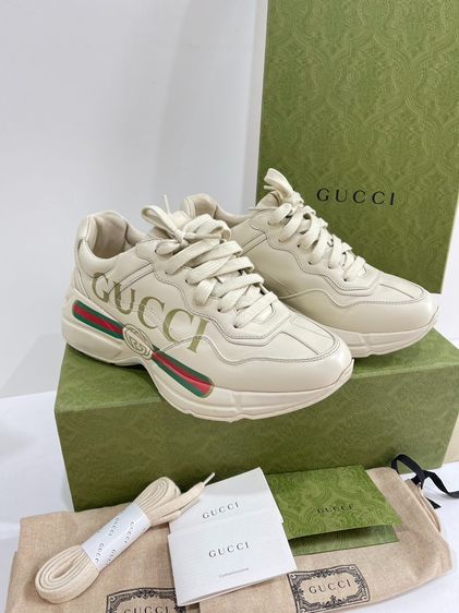 พร้อมส่ง 🔥Sale 15500🔥 เท Used very Like New ออกช็อปพารากอนปี 23 รองเท้า GucciSize 38.5 25.5Cm รูปที่ 3