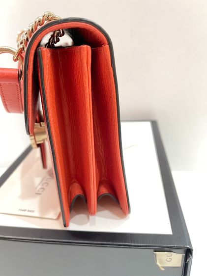 พร้อมส่ง 🔥Sale 13999🔥 เทด่วน ถูกกว่าเป๋าตังค์ Used Good Condition Gucci GG Interlocking Small Shoulder Bag มือ 2 รูปที่ 8