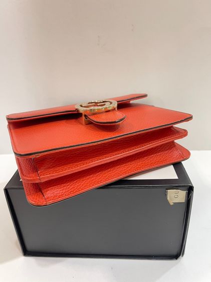 พร้อมส่ง 🔥Sale 13999🔥 เทด่วน ถูกกว่าเป๋าตังค์ Used Good Condition Gucci GG Interlocking Small Shoulder Bag มือ 2 รูปที่ 6