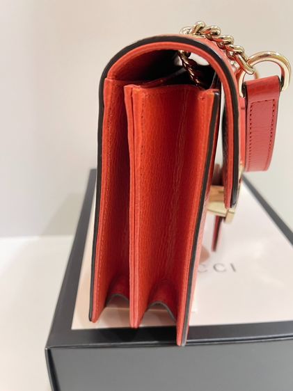 พร้อมส่ง 🔥Sale 13999🔥 เทด่วน ถูกกว่าเป๋าตังค์ Used Good Condition Gucci GG Interlocking Small Shoulder Bag มือ 2 รูปที่ 9