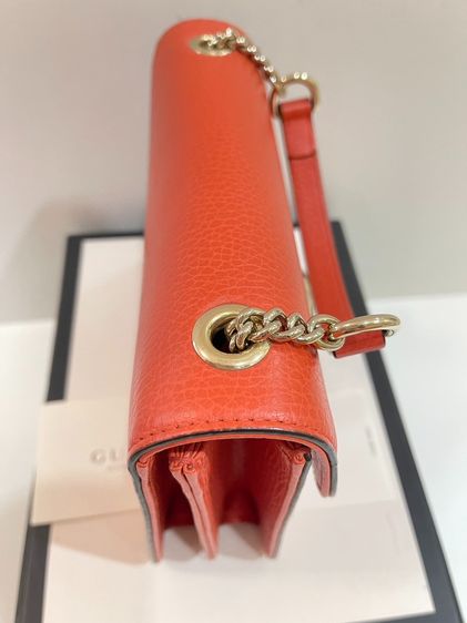 พร้อมส่ง 🔥Sale 13999🔥 เทด่วน ถูกกว่าเป๋าตังค์ Used Good Condition Gucci GG Interlocking Small Shoulder Bag มือ 2 รูปที่ 7