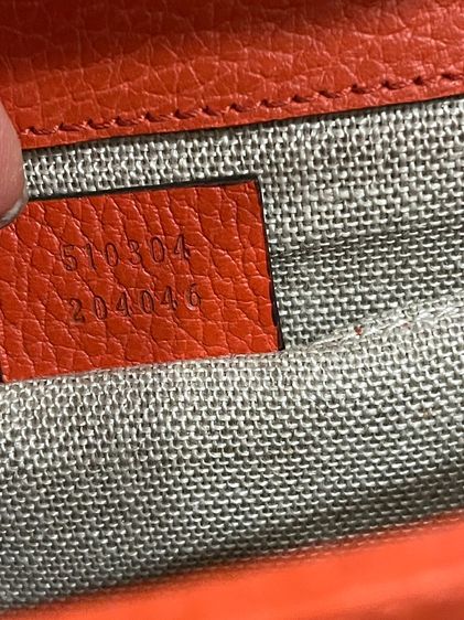 พร้อมส่ง 🔥Sale 13999🔥 เทด่วน ถูกกว่าเป๋าตังค์ Used Good Condition Gucci GG Interlocking Small Shoulder Bag มือ 2 รูปที่ 11