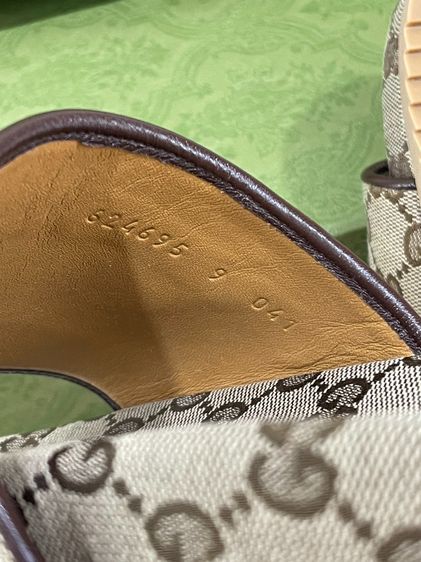 พร้อมส่ง 🔥Sale 7599🔥 เท‼️ NEW มือ 1 รองเท้า Gucci  Men size 9 28cm รูปที่ 8