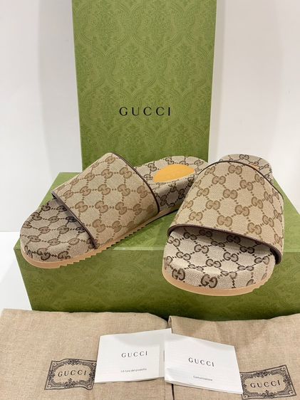 พร้อมส่ง 🔥Sale 7599🔥 เท‼️ NEW มือ 1 รองเท้า Gucci  Men size 9 28cm รูปที่ 7