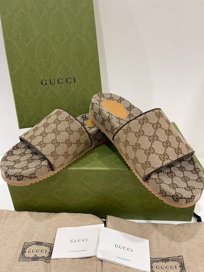พร้อมส่ง 🔥Sale 7599🔥 เท‼️ NEW มือ 1 รองเท้า Gucci  Men size 9 28cm รูปที่ 2