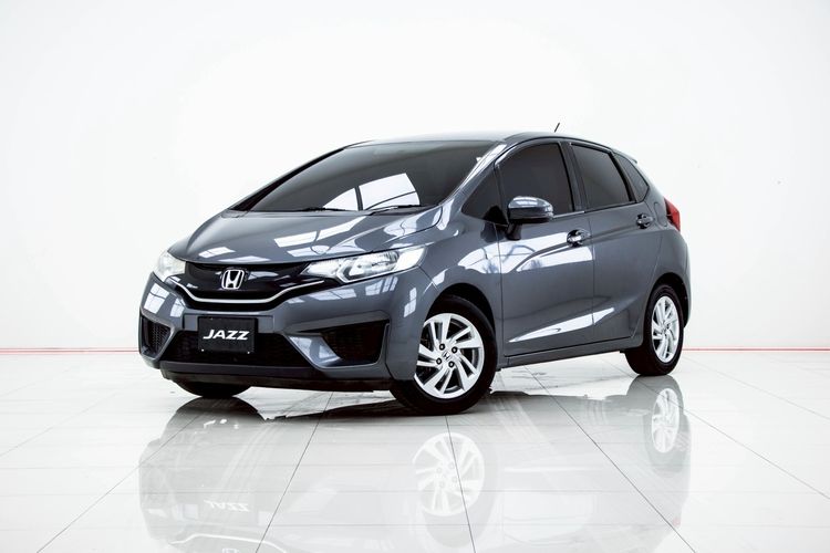 Honda Jazz 2018 1.5 V+ Sedan เบนซิน ไม่ติดแก๊ส เกียร์อัตโนมัติ เทา