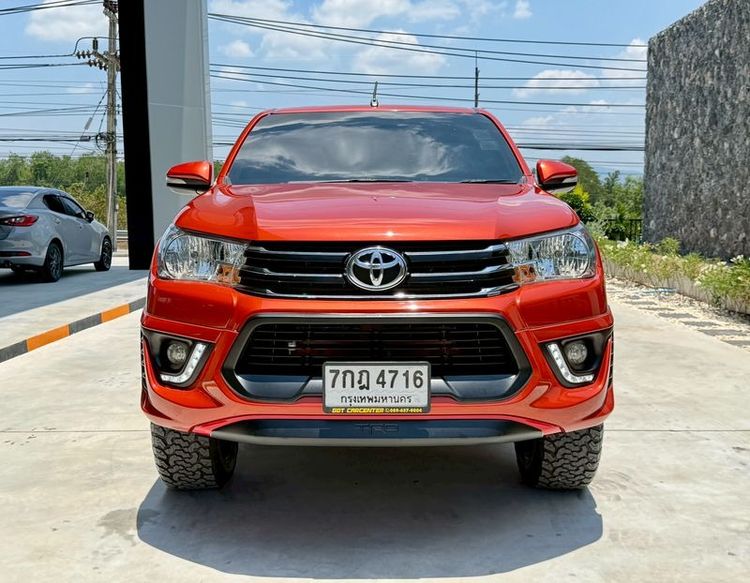 Toyota Hilux Revo 2018 2.4 Prerunner TRD Sportivo Pickup ดีเซล ไม่ติดแก๊ส เกียร์ธรรมดา ส้ม รูปที่ 2