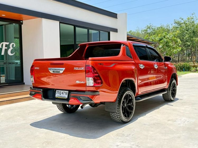 Toyota Hilux Revo 2018 2.4 Prerunner TRD Sportivo Pickup ดีเซล ไม่ติดแก๊ส เกียร์ธรรมดา ส้ม รูปที่ 4