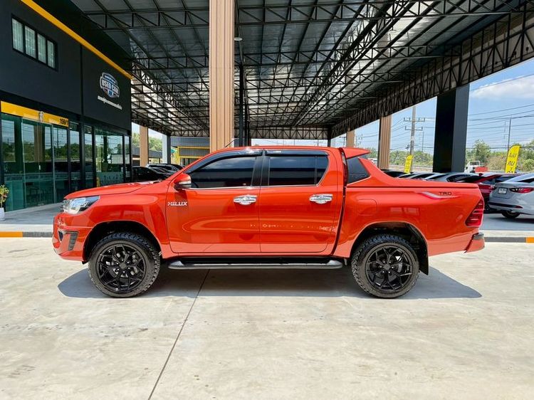 Toyota Hilux Revo 2018 2.4 Prerunner TRD Sportivo Pickup ดีเซล ไม่ติดแก๊ส เกียร์ธรรมดา ส้ม รูปที่ 4