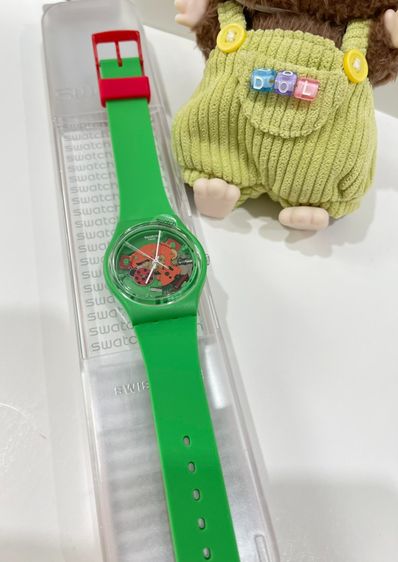 🔥Sale 899🔥 เท ถูกมากก นาฬิกา Swatch มือ1 ทุกเรือน ขนาตามในรูป ลายน่ารักๆ มีขนาด2 ขนาด  41mm และ 34mm  อปก กล่อง  รูปที่ 5