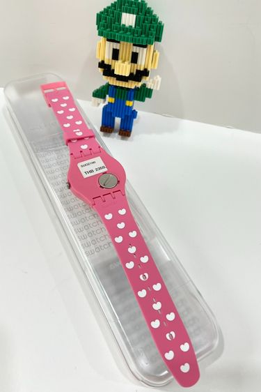 🔥Sale 899🔥 เท ถูกมากก นาฬิกา Swatch มือ1 ทุกเรือน ขนาตามในรูป ลายน่ารักๆ มีขนาด2 ขนาด  41mm และ 34mm  อปก กล่อง  รูปที่ 8