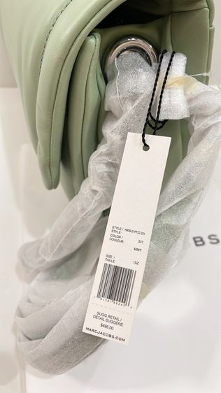 พร้อมส่ง 🔥SALE 7999🔥 เท‼️ สายโซ่ MARC JACOBS The Pillow Bag  เรียบหรู สะพายได้ 2 สาย มีสายยาว รูปที่ 5