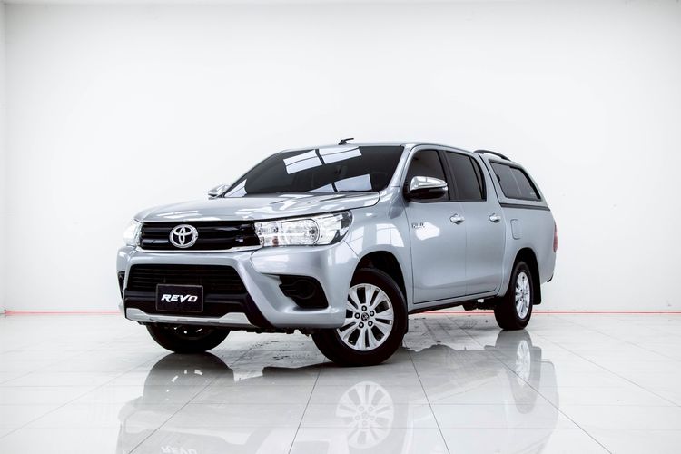 Toyota Hilux Revo 2018 2.4 E Pickup ดีเซล ไม่ติดแก๊ส เกียร์ธรรมดา เทา