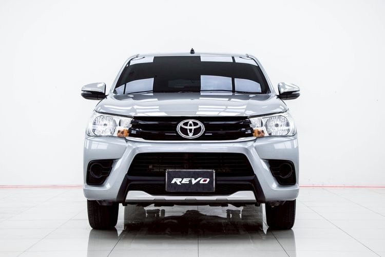 Toyota Hilux Revo 2018 2.4 E Pickup ดีเซล ไม่ติดแก๊ส เกียร์ธรรมดา เทา รูปที่ 4