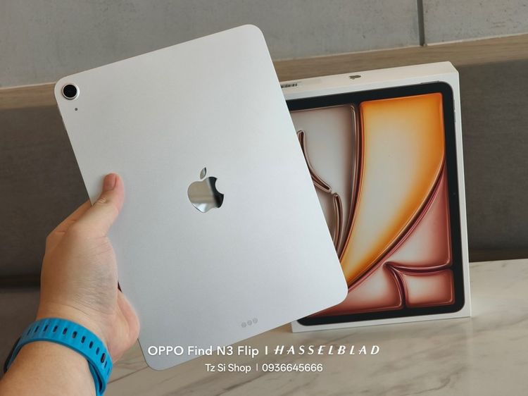 128 GB Apple iPad Air7 11นิ้ว M3 128GB Wifi สีสตาร์ไล Careplus 20เดือน