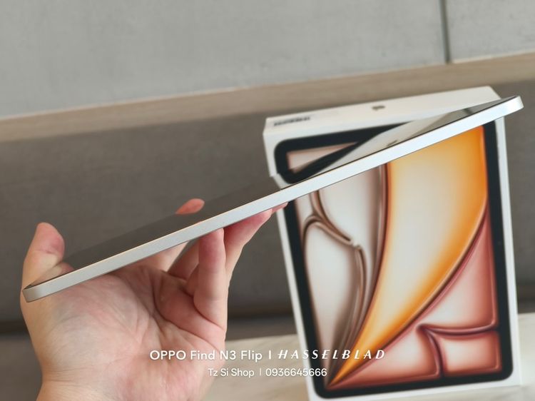 Apple iPad Air7 11นิ้ว M3 128GB Wifi สีสตาร์ไล Careplus 20เดือน รูปที่ 6