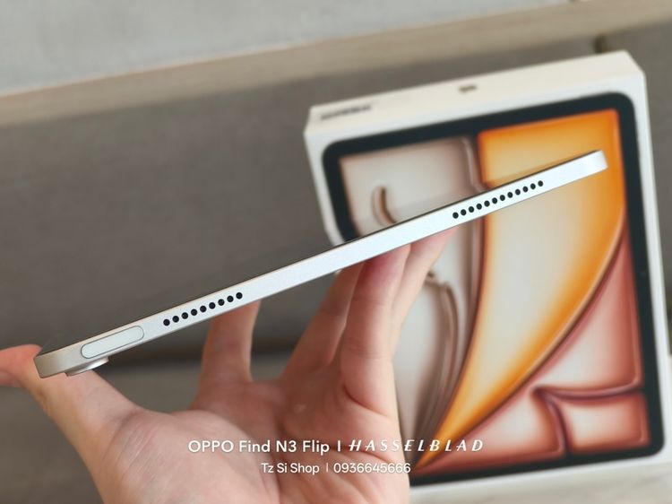 Apple iPad Air7 11นิ้ว M3 128GB Wifi สีสตาร์ไล Careplus 20เดือน รูปที่ 4