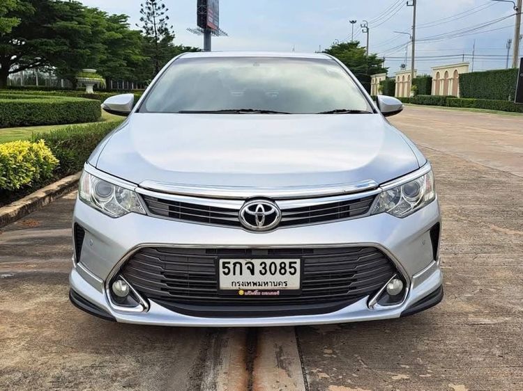 Toyota Camry 2016 2.0 E Sedan เบนซิน ไม่ติดแก๊ส เกียร์อัตโนมัติ บรอนซ์เงิน รูปที่ 4