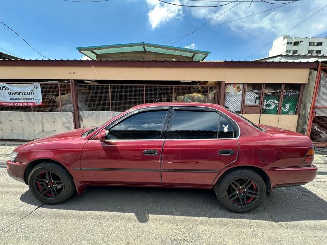Toyota Corolla 1995 1.6 GLi เบนซิน เกียร์ธรรมดา แดง รูปที่ 3