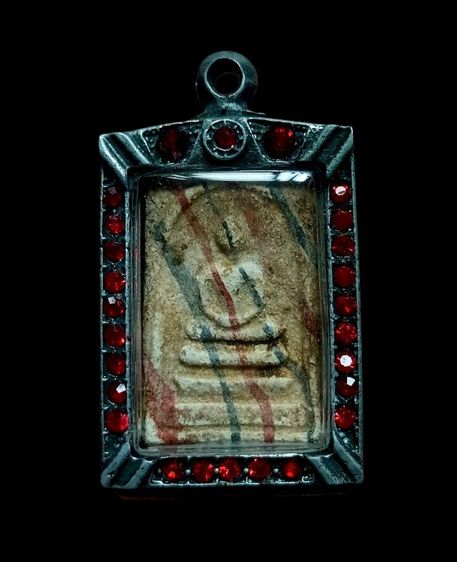 สมเด็จลายสายรุ้ง เก่า หลวงพ่อแพ วัดพิกุลทอง จ.สิงห์บุรี รูปที่ 5