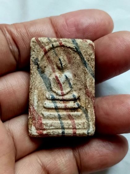 สมเด็จลายสายรุ้ง เก่า หลวงพ่อแพ วัดพิกุลทอง จ.สิงห์บุรี รูปที่ 7