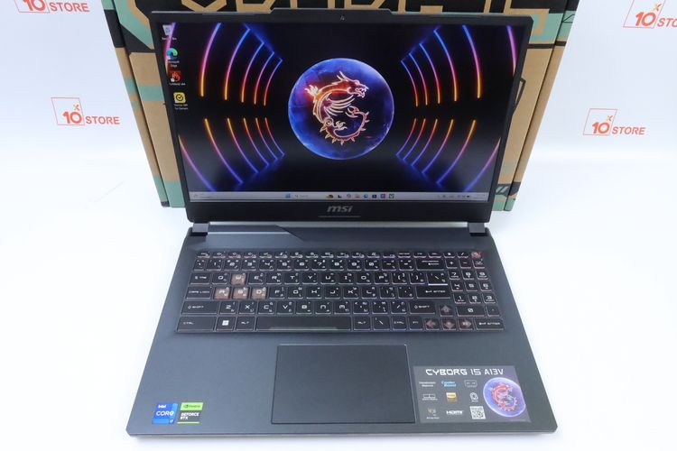 MSI Cyborg 15 A13VEK-874TH Core i7-13620H.RTX4050 RAM16.512GB รูปที่ 2