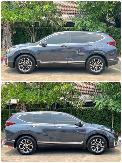Honda CR-V 2020 1.6 EL 4WD Utility-car ดีเซล ไม่ติดแก๊ส เกียร์อัตโนมัติ น้ำเงิน รูปที่ 3