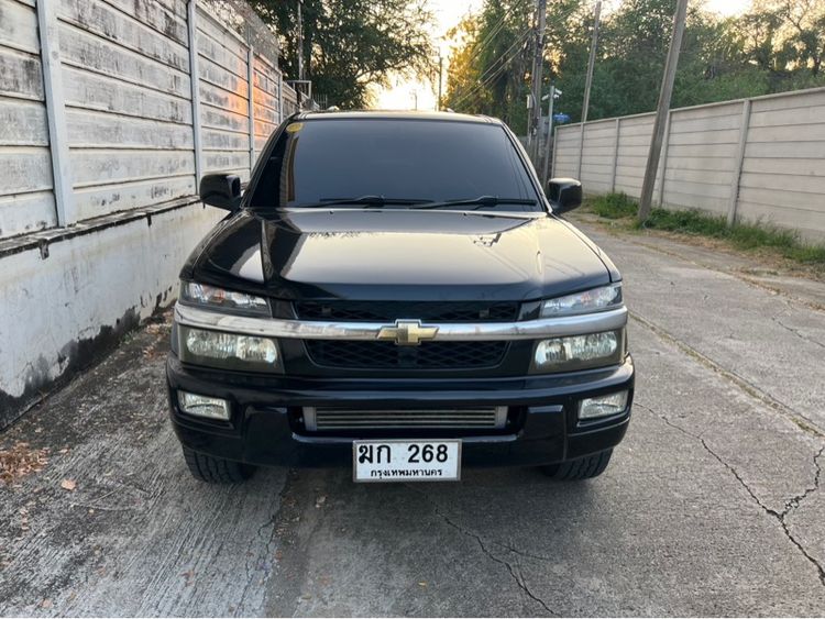 Chevrolet Colorado 2005 2.5 LT Pickup ดีเซล ไม่ติดแก๊ส เกียร์ธรรมดา ดำ รูปที่ 2