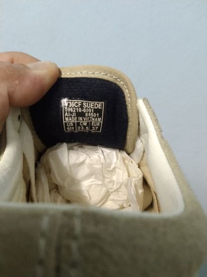Vans V36CF Suede Old Skool Beige (🇯🇵🇯🇵 Japan Edition 🇯🇵🇯🇵)
Size US5H EUR37 CM23.5
มือ2 สภาพดี พื้นเต็มไม่สึก
ราคา 1,290.- รวมส่งครับ รูปที่ 7
