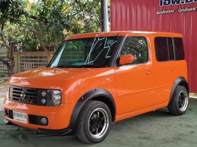 รถ Nissan Cube 1.5 Z12 สี ส้ม