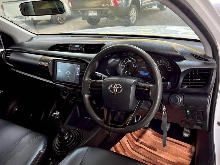 Toyota Hilux Revo 2021 2.4 Entry Pickup ดีเซล ไม่ติดแก๊ส เกียร์ธรรมดา ขาว รูปที่ 4